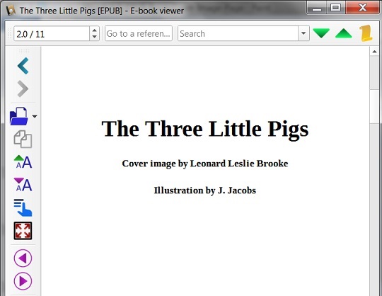 EPUB Book with Title Page