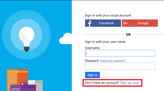 Azure AD B2C - Sign-up or Sign-in Screen